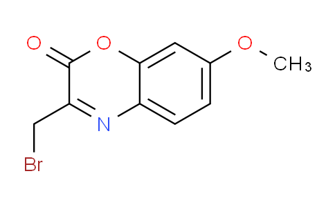 CAS No. 124522-09-4, 3-(Bromomethyl)-7-methoxy-2H-benzo[b][1,4]oxazin-2-one