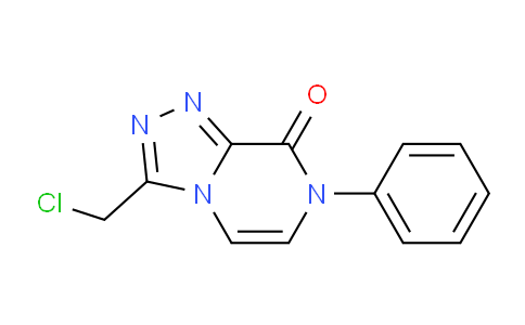 CAS No. 1707566-37-7, 3-(Chloromethyl)-7-phenyl-[1,2,4]triazolo[4,3-a]pyrazin-8(7H)-one