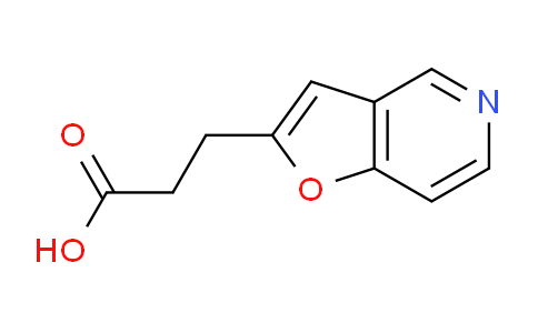 CAS No. 1708337-42-1, 3-(Furo[3,2-c]pyridin-2-yl)propanoic acid