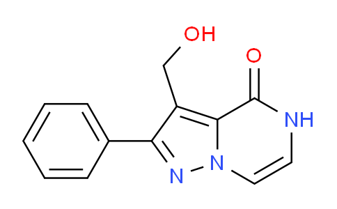 CAS No. 1416347-76-6, 3-(Hydroxymethyl)-2-phenylpyrazolo[1,5-a]pyrazin-4(5H)-one