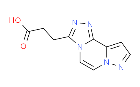 CAS No. 1707594-83-9, 3-(Pyrazolo[1,5-a][1,2,4]triazolo[3,4-c]pyrazin-3-yl)propanoic acid