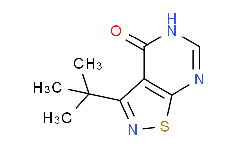 CAS No. 1936532-60-3, 3-(tert-Butyl)isothiazolo[5,4-d]pyrimidin-4(5H)-one