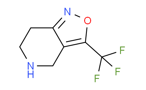 CAS No. 853784-19-7, 3-(Trifluoromethyl)-4,5,6,7-tetrahydroisoxazolo[4,3-c]pyridine