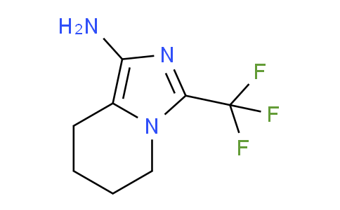 CAS No. 1554458-07-9, 3-(Trifluoromethyl)-5,6,7,8-tetrahydroimidazo[1,5-a]pyridin-1-amine