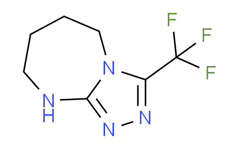 CAS No. 148461-26-1, 3-(Trifluoromethyl)-6,7,8,9-tetrahydro-5H-[1,2,4]triazolo[4,3-a][1,3]diazepine
