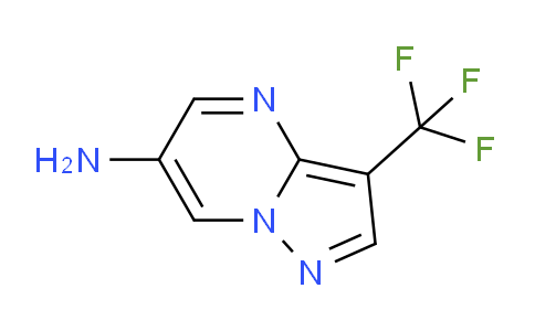 CAS No. 1713160-74-7, 3-(Trifluoromethyl)pyrazolo[1,5-a]pyrimidin-6-amine
