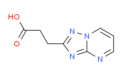 CAS No. 1018170-77-8, 3-([1,2,4]Triazolo[1,5-a]pyrimidin-2-yl)propanoic acid