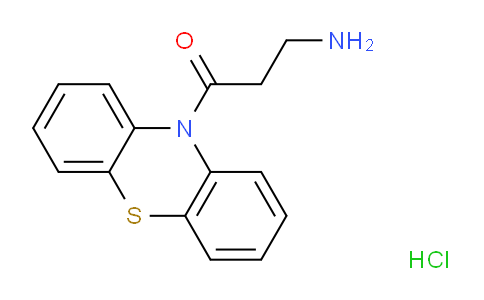 CAS No. 14359-62-7, 3-Amino-1-(10H-phenothiazin-10-yl)propan-1-one hydrochloride