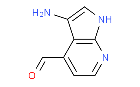 CAS No. 1190312-08-3, 3-Amino-1H-pyrrolo[2,3-b]pyridine-4-carbaldehyde