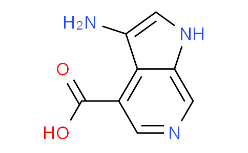 CAS No. 1190310-45-2, 3-Amino-1H-pyrrolo[2,3-c]pyridine-4-carboxylic acid
