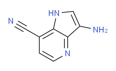 CAS No. 1190319-38-0, 3-Amino-1H-pyrrolo[3,2-b]pyridine-7-carbonitrile