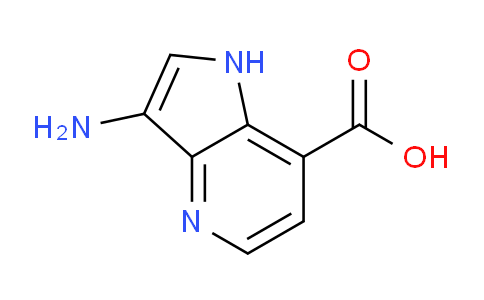 CAS No. 1190319-45-9, 3-Amino-1H-pyrrolo[3,2-b]pyridine-7-carboxylic acid