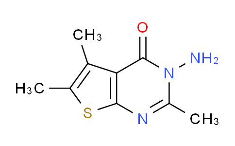 CAS No. 80381-63-1, 3-Amino-2,5,6-trimethylthieno[2,3-d]pyrimidin-4(3H)-one