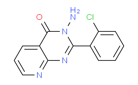 CAS No. 1363405-20-2, 3-Amino-2-(2-chlorophenyl)pyrido[2,3-d]pyrimidin-4(3H)-one