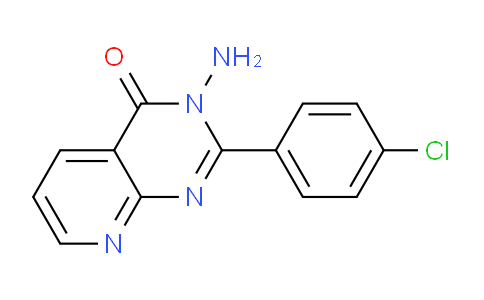 CAS No. 1363404-94-7, 3-Amino-2-(4-chlorophenyl)pyrido[2,3-d]pyrimidin-4(3H)-one