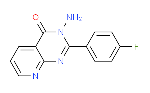 CAS No. 1363404-77-6, 3-Amino-2-(4-fluorophenyl)pyrido[2,3-d]pyrimidin-4(3H)-one