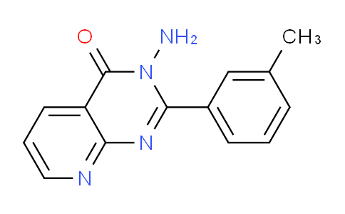 CAS No. 1363405-26-8, 3-Amino-2-(m-tolyl)pyrido[2,3-d]pyrimidin-4(3H)-one