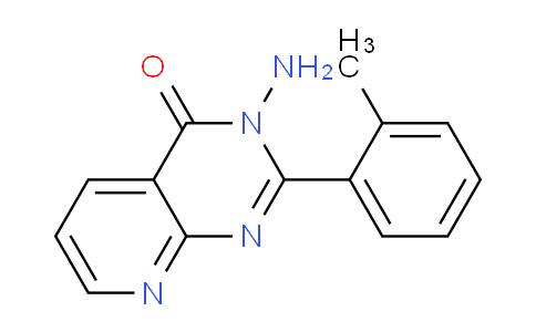 CAS No. 1363404-74-3, 3-Amino-2-(o-tolyl)pyrido[2,3-d]pyrimidin-4(3H)-one