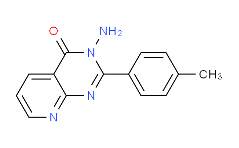 CAS No. 1363405-73-5, 3-Amino-2-(p-tolyl)pyrido[2,3-d]pyrimidin-4(3H)-one