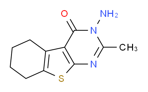 CAS No. 43088-52-4, 3-Amino-2-methyl-5,6,7,8-tetrahydrobenzo[4,5]thieno[2,3-d]pyrimidin-4(3H)-one