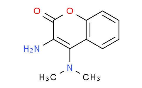 CAS No. 313496-82-1, 3-Amino-4-(dimethylamino)-2H-chromen-2-one