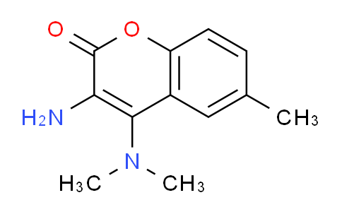 CAS No. 1394023-45-0, 3-Amino-4-(dimethylamino)-6-methyl-2H-chromen-2-one