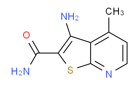 CAS No. 498580-73-7, 3-Amino-4-methylthieno[2,3-b]pyridine-2-carboxamide