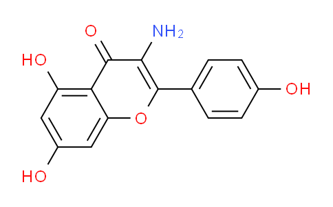 CAS No. 681016-83-1, 3-Amino-5,7-dihydroxy-2-(4-hydroxyphenyl)-4H-chromen-4-one