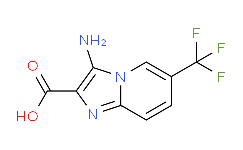 CAS No. 1368200-78-5, 3-Amino-6-(trifluoromethyl)imidazo[1,2-a]pyridine-2-carboxylic acid