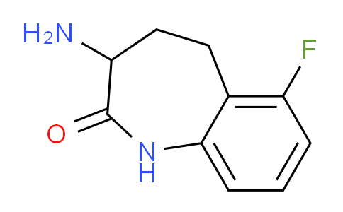 CAS No. 145485-61-6, 3-Amino-6-fluoro-4,5-dihydro-1H-benzo[b]azepin-2(3H)-one
