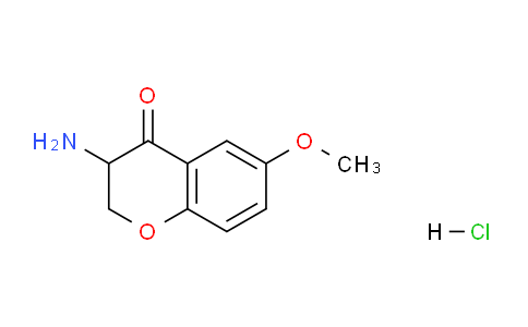 CAS No. 22406-60-6, 3-Amino-6-methoxychroman-4-one hydrochloride