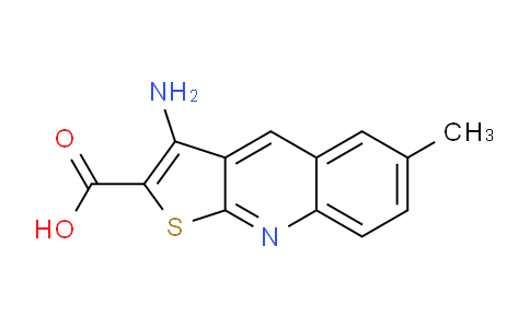 MC674337 | 462066-87-1 | 3-Amino-6-methylthieno[2,3-b]quinoline-2-carboxylic acid