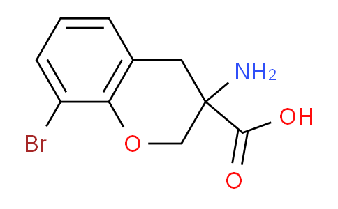 CAS No. 1255099-30-9, 3-Amino-8-bromochroman-3-carboxylic acid