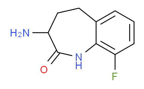 CAS No. 1214022-41-9, 3-Amino-9-fluoro-1,3,4,5-tetrahydro-2H-benzo[b]azepin-2-one