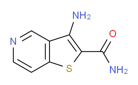 CAS No. 1706454-34-3, 3-Aminothieno[3,2-c]pyridine-2-carboxamide