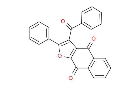CAS No. 70525-44-9, 3-Benzoyl-2-phenylnaphtho[2,3-b]furan-4,9-dione