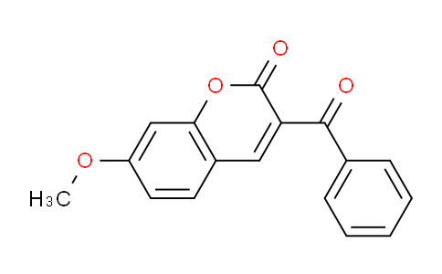 CAS No. 64267-12-5, 3-Benzoyl-7-methoxy-2H-chromen-2-one