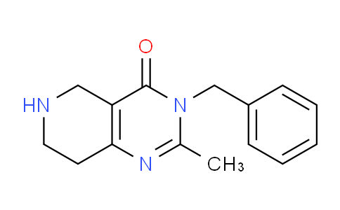 CAS No. 1708428-12-9, 3-Benzyl-2-methyl-5,6,7,8-tetrahydropyrido[4,3-d]pyrimidin-4(3H)-one