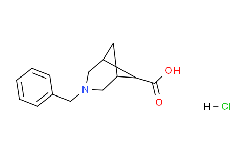 CAS No. 1240525-81-8, 3-Benzyl-3-azabicyclo[3.1.1]heptane-6-carboxylic acid hydrochloride