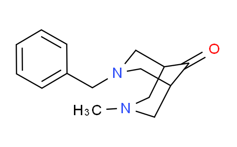 CAS No. 58324-92-8, 3-Benzyl-7-methyl-3,7-diazabicyclo[3.3.1]nonan-9-one