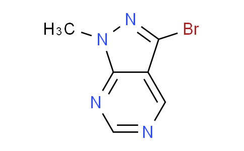 CAS No. 1219636-65-3, 3-Bromo-1-methyl-1H-pyrazolo[3,4-d]pyrimidine