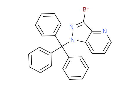 CAS No. 633328-34-4, 3-Bromo-1-trityl-1H-pyrazolo[4,3-b]pyridine