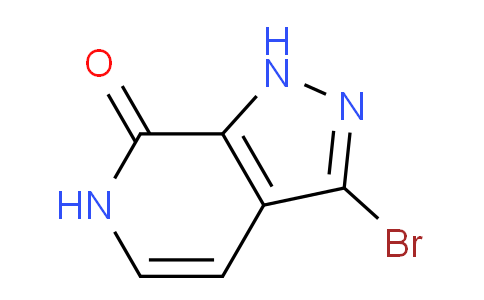 CAS No. 956077-63-7, 3-Bromo-1H-pyrazolo[3,4-c]pyridin-7(6H)-one