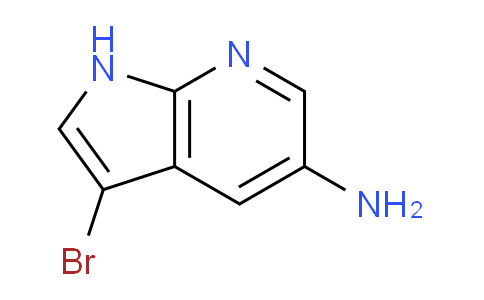 CAS No. 1190321-04-0, 3-Bromo-1H-pyrrolo[2,3-b]pyridin-5-amine