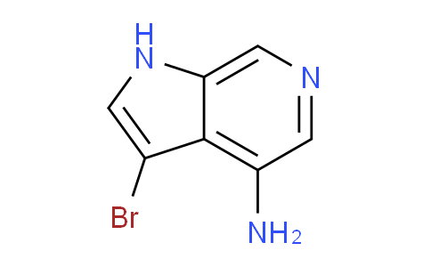 CAS No. 1190318-83-2, 3-Bromo-1H-pyrrolo[2,3-c]pyridin-4-amine