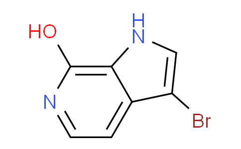 CAS No. 1190314-15-8, 3-Bromo-1H-pyrrolo[2,3-c]pyridin-7-ol