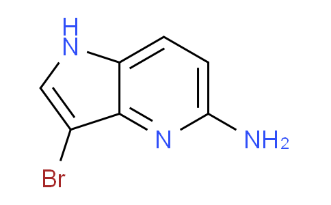 CAS No. 1190319-64-2, 3-Bromo-1H-pyrrolo[3,2-b]pyridin-5-amine