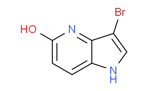 CAS No. 1190322-00-9, 3-Bromo-1H-pyrrolo[3,2-b]pyridin-5-ol