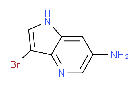 CAS No. 1190312-19-6, 3-Bromo-1H-pyrrolo[3,2-b]pyridin-6-amine