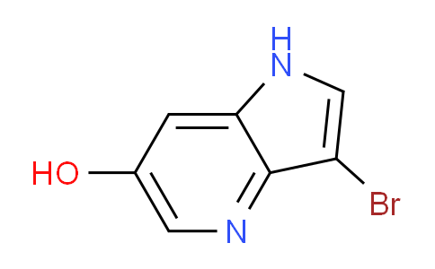CAS No. 1190318-44-5, 3-Bromo-1H-pyrrolo[3,2-b]pyridin-6-ol